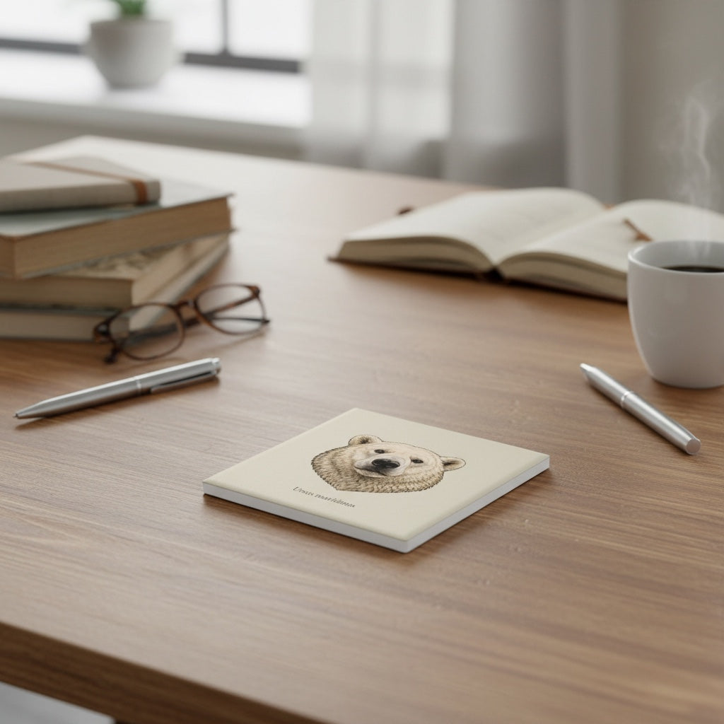 Ceramic Coaster - Polar Bear (Ursus maritimus)