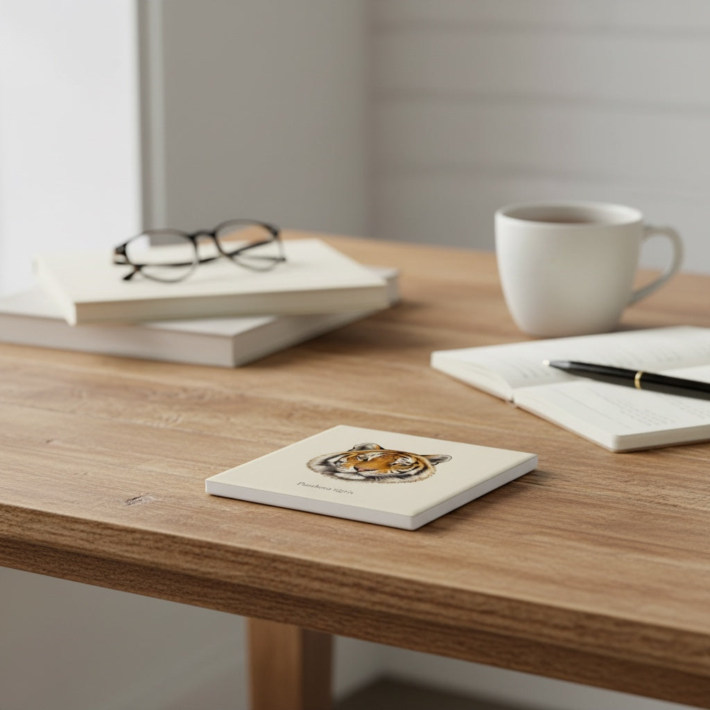 Ceramic Coaster - Tiger (Panthera tigris)