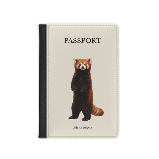 Passport Cover - Red Panda (Ailurus fulgens)