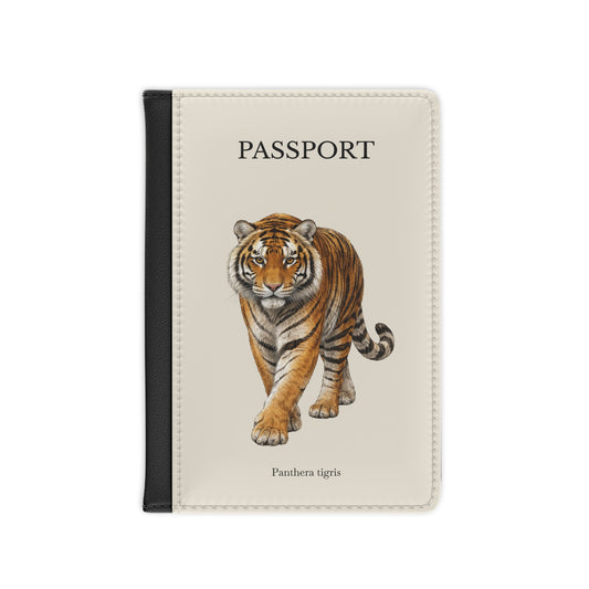 Passport Cover - Tiger (Panthera tigris)