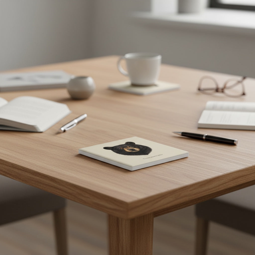 Ceramic Coaster - Black Bear (Ursus americanus)
