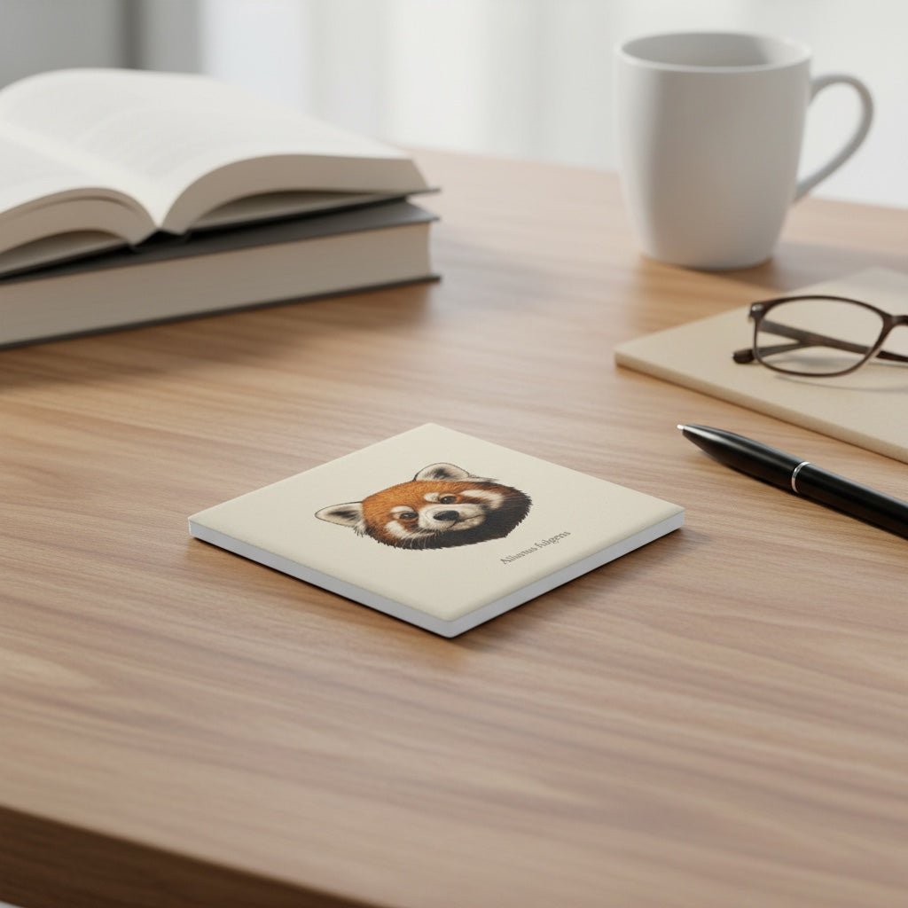 Ceramic Coaster - Red Panda (Ailurus fulgens)