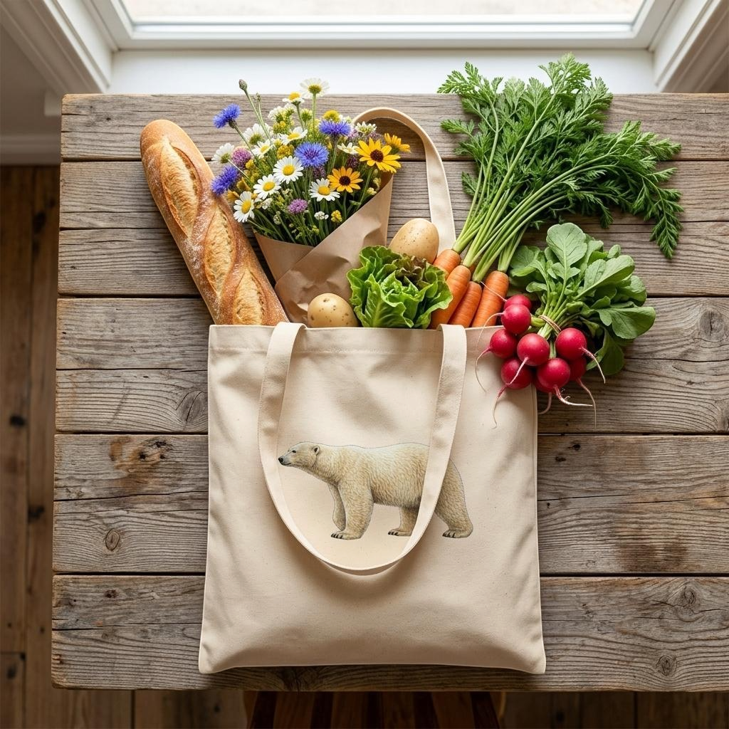 Tote Bag - Polar Bear (Ursus maritimus)